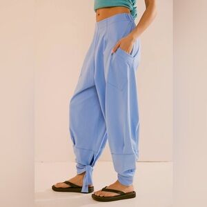 Grey/Sand Free People Beach Stunner Pants